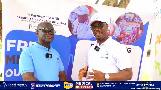 Rev. Seth Owusu Dwamena, the Bekwai District Minister of the Presbyterian Church of Ghana (PCG), shares the joy and appreciation of the people of the Bekwai District
